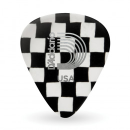 Planet Waves 1CCB4-10 10 PICK CELLULOID CHCKRBRD MED Набор медиаторов 10 шт.