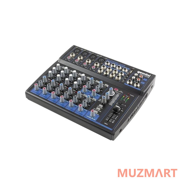 Gemini GEM-12USB 12-канальный микшер с Bluetooth