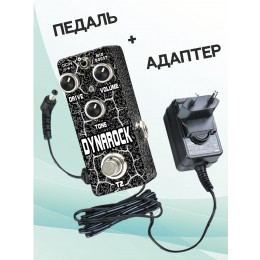 Xvive KIT T2_ACDOO6 Педаль дисторшн с адаптером питания