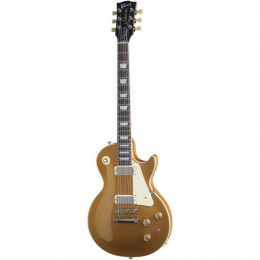 Gibson USA LES PAUL DELUXE 2015 METALLIC GOLD TOP Электрогитара