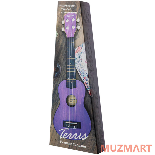 Terris PLUS-50 WH Укулеле сопрано