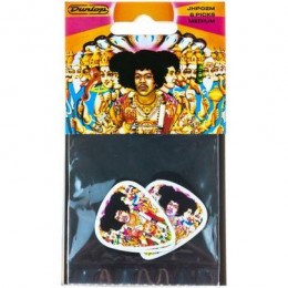 Dunlop HENDRIX BOLD AS LOVE-6/PLYPK Набор медиаторов, 6 шт