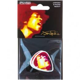 Dunlop HENDRIX ELECTRIC LADYLAND-6/PLYPK Набор медиаторов, 6 шт