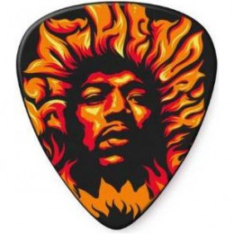 Dunlop HENDRIX VOODOO FIRE-6/PLYPK Набор медиаторов, 6 шт