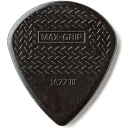 Dunlop NYL MAX GRIP JZ-6/PLYPK медиаторы нейлоновые 1,38 черные