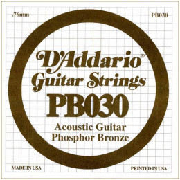 D'Addario PB030 Одиночная струна для акустической гитары