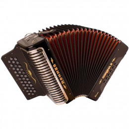 Hohner Corona II XTREME EAD, black (A5482) Диатонический кнопочный аккордеон