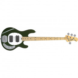 Sterling by Music Man STINGRAY HH OLIVE Бас-гитарa
