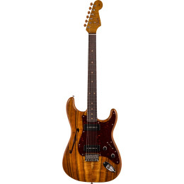 Fender CUSTOM SHOP ARTISAN Dual P90 Koa Strat - NOS, Aged Natural Электрогитара