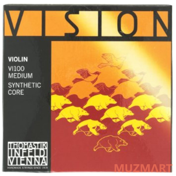 Thomastik Vision VI100 G Silver Violin Струна Соль (G) для скрипки 4/4