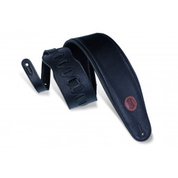 Levy's MSS2-4-XL-BLK Signature Series Ремень для гитары, кожаный, черный