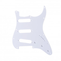 Musiclily MX1388GW Защитная накладка гитары Fender Stratocaster SSS, 1 слой, белая