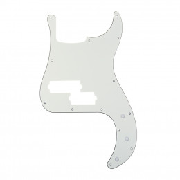 Musiclily MX1396AW Защитная накладка 5-струнной бас-гитары Precision Bass Mexico, 3 слоя, белая