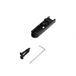 Musiclily MX1844BK Бридж мультимензурный для бас-гитары, черный