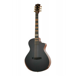Cort Modern-Black-WCASE-TBK Masterpiece Series Электро-акустическая гитара, с чехлом