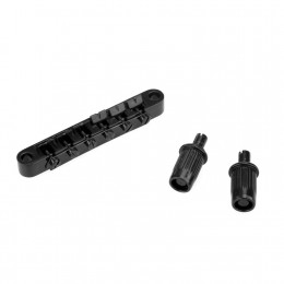 Musiclily M203BK-M205BK Бридж Tune-O-Matic со стоп-баром для Gibson Les Paul, черный