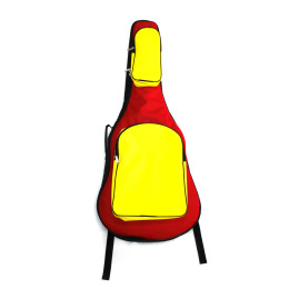 Mezzo MZ-ChGC-3bk/red/yel Чехол для классической гитары, черный/красный/желтый