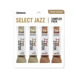 Rico Select Jazz 3S-3M Набор тростей для баритон саксофона (4шт)