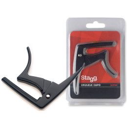 Stagg SCPUK BK каподастр для укулеле