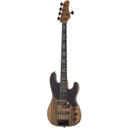 Schecter MODEL-T 5 EXOTIC BLACK LIMBA 5-струнная бас-гитара