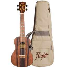 Flight DUC 460 CEQ AMARA Укулеле концертная с чехлом