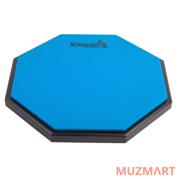 Kingdo DRUM PAD SILICAGEL BLUE 12" тренировочный пэд