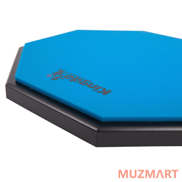 Kingdo DRUM PAD SILICAGEL BLUE 12" тренировочный пэд