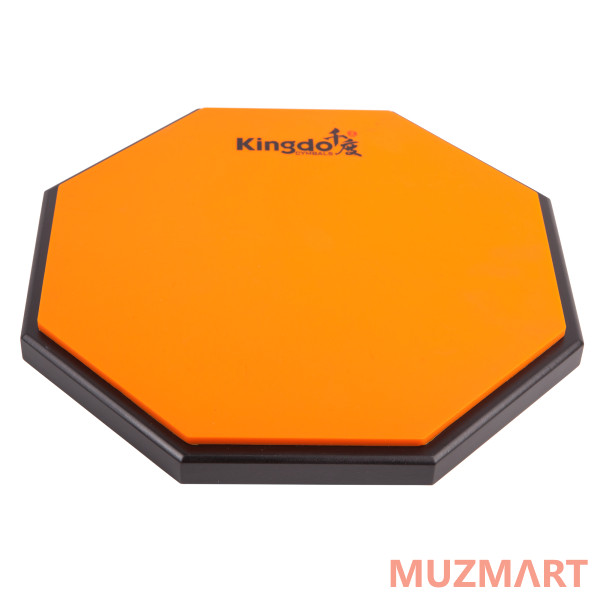 Kingdo DRUM PAD SILICAGEL ORANGE 12" тренировочный пэд