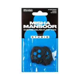 Dunlop 573P073MM Misha Mansoor Custom Delrin Flow 6Pack Медиаторы