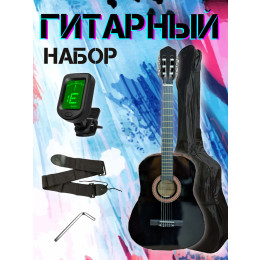 Kaiser CGL-38BK_BGC-A01_T75_ST-0111BK Гитарный комплект