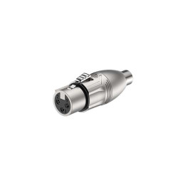 Roxtone RA2XFPF Переходник с RCA мама на 3-х контактный XLR мама