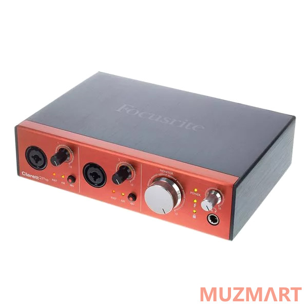 	Focusrite Clarett+ 2Pre Thunderbolt Аудиоинтерфейс