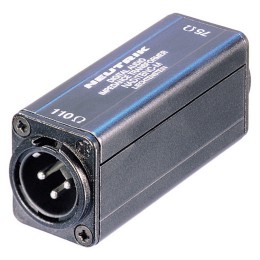 Neutrik NADITBNC-M Адаптер AES/ABU, BNC 75Ом вход - XLR штекер 110Ом выход