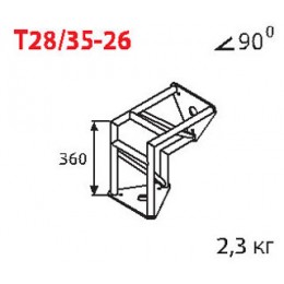 Imlight T28/35-26 Стыковочный угол 90 градусов