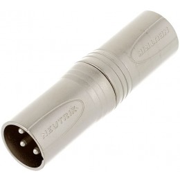 Neutrik NA3MM Адаптер-переходник XLR male - XLR male, 3 контакта