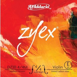 D'Addario DZ311 4/4M Zyex Одиночная струна для скрипки E (ми)