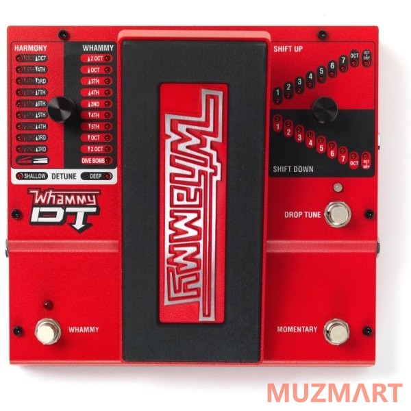Digitech WHAMMY DT FLOOR PROCESSOR W/ MIDI Процессор эффектов гитарный напольный