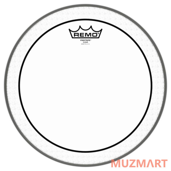 Remo PS-0313-00 Batter, Pinstripe, Clear, 13" Пластик для барабана, прозрачный, двойной