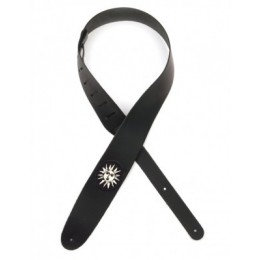 Planet Waves 2.5' Leather with Silver Sun Patch Ремень кожаный с нашивкой серебристое солнце