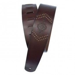 Planet Waves 25VNER01-DX Кожанный гитарный ремень, коричневый