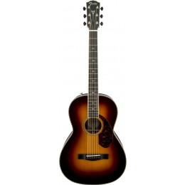 Fender PM-2 Deluxe Parlor SBST (Vintage Sunburst) Электроакустическая гитара