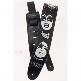 Planet Waves 25LK01 Кожаный гитарный ремень, Kiss