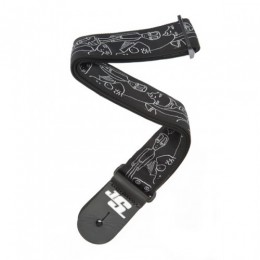 Planet Waves 50JS05 Silver Sketches Гитарный ремень