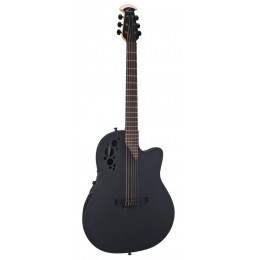 Ovation 1778TX-5 Elite TX Mid Cutaway Black Textured Электроакустическая гитара