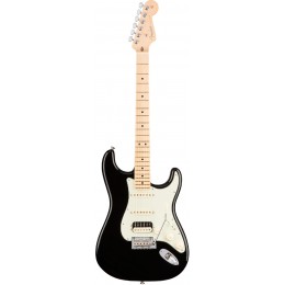Fender AM PRO STRAT HSS SHAW MN BK Электрогитара