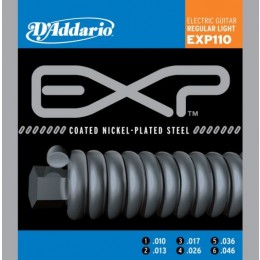 D'Addario EXP110 Regular Light Струны для электрогитары