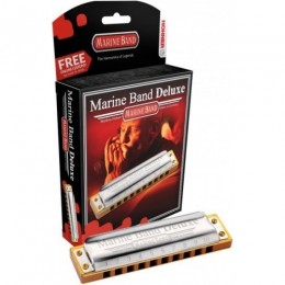 Hohner Marine Band Deluxe 2005/20 Db (M200502X) Диатоническая губная гармоника с уроками