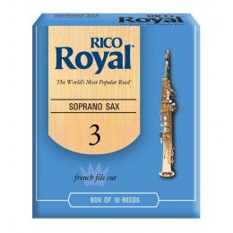 Rico RIB1030 Набор тростей для саксофона сопрано №3.0, серия ROYAL