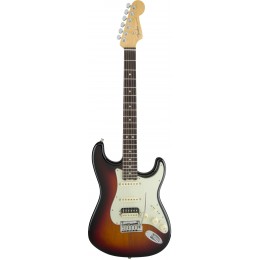 Fender American Elite Stratocaster® HSS Shawbucker, Rosewood Fingerboard, 3-Color Sunburst Электрогитара