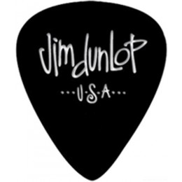 Dunlop 4830-03 Genuine Celluloid Black Набор медиаторов
